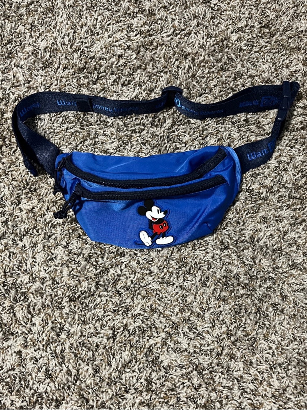 Disney Blue Mickey Mouse Belt Bag